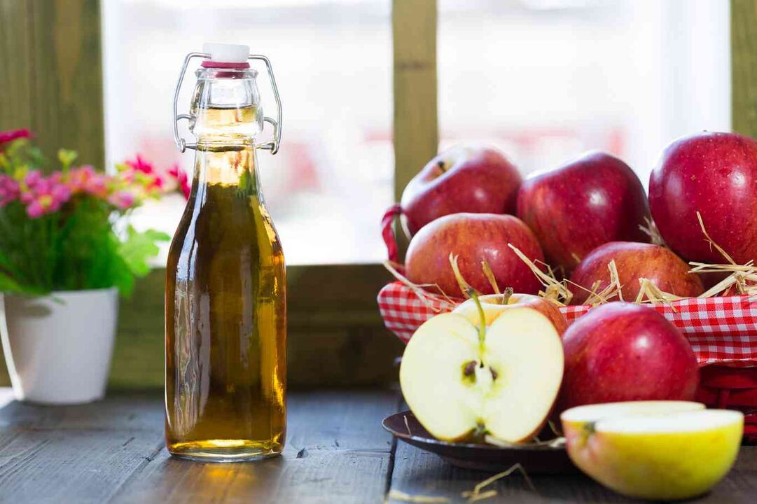 apple cider vinegar for nail fungus